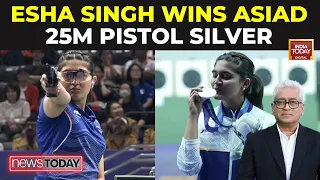 Asian Games 2026: Indian Shooter Esha Singh Secures Silver Medal In The Women's 25-Metre Pistol