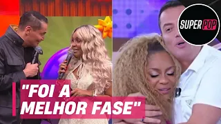 Leo Dias e Cariúcha se reencontram pela primeira vez na TV e relembram momentos no 'Fofocalizando'