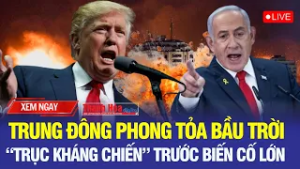 ?Trung Đông Nghẹt Thở: Bầu Trời Phong Tỏa, “Trục Kháng Chiến” Chao Đảo Giữa Tâm Bão Iran – Mỹ