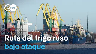 Ukraine targets key maritime routes for Russian grain