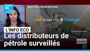 Prix du pétrole : Bercy veut surveiller les distributeurs • FRANCE 24