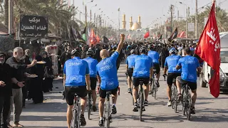 Cycling to Karbala: 45 Riders Travel from the UK to Iraq