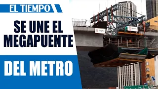 Inauguran puente ferroviario de la primera línea del metro | EL TIEMPO