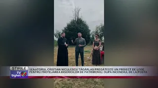 03 SENATOR CRISTIAN NICULESCU ȚÂGÂRLAȘ PREPARES A BILL TO PROTECT CHURCHES