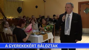 A gyerekekért báloztak
