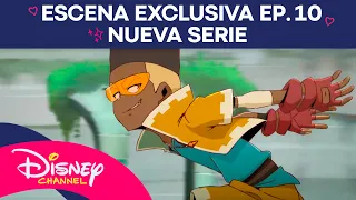 DRAGON STRIKER: La sanguijuela 😯 | ESCENA EXCLUSIVA EP. 10 | DISPONIBLE EN DISNEY CHANNEL