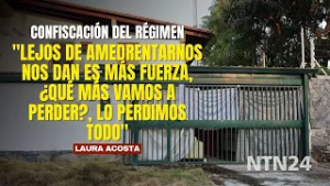 "Lejos de amedrentarnos nos dan es más fuerza": asistente de Machado tras la confiscación de su casa
