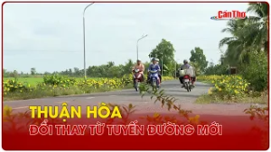Thuận Hòa đổi thay từ tuyến đường mới | CT-TDT