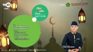 HIKMAH RAMADAN (Edisi 24 Februari 2026) | Cara mengqadha Puasa Ramadan#TVRI#MediaPemersatuBangsa