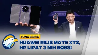 Huawei Hadirkan Senjata Baru Lewat Ponsel Lipat Tiga | Corporat Update