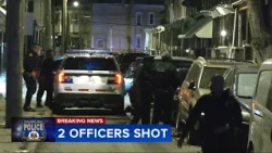 Officer shot 12 times, another shot 3 times in West Philadelphia