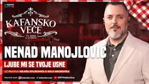 NENAD MANOJLOVIC - LJUBE MI SE TVOJE USNE | UZIVO | ORK MILOS STOJKOVIC I GOLD 2026 | KAFANSKO VECE