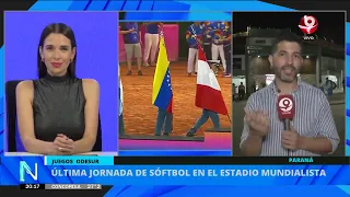 Odesur Games: Argentina plays in softball final and takes home the silver medal
