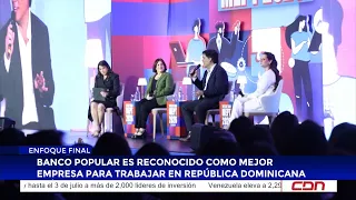 Banco Popular recognized as the best company to work for in the Dominican Republic