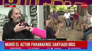 Paraná actor Santiago Ríos has died-ELONCE-07/01/2026