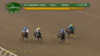 Hipódromo Monterrico - 5ta Carrera 11 Julio 26