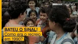Horsing around, friendship, and lots (and lots!) of joy during a 1990 school recess [Rede Minas M...
