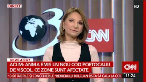 Coduri galbene și portocalii de viscol în cinci județe