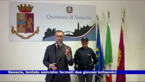 Fermati due giovani britannici per il tentato omicidio di Rialto 24.02.2026