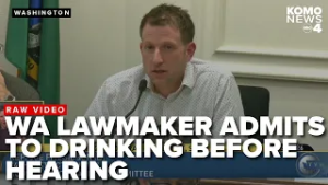 Washington lawmakers apologizes for drinking alcohol before committee work concluded