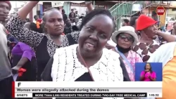 Women in Thogoto protest against sale of illegal alcohol