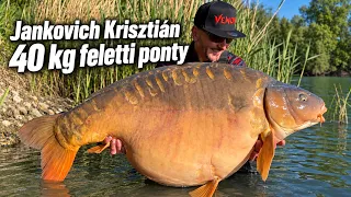 Jankovich Krisztián: 40 kg feletti ponty Toxic bojlival - Osztrák tükörponty rekord