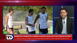 Argentina enters as the heavy favorite to advance to the semifinals over Switzerland.