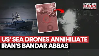 US Sea Drones Annihilate Iran’s Bandar Abbas Naval Base in First-Ever Combat Strike | Brutal Attack