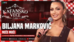 BILJANA MARKOVIC - NECE MOCI | UZIVO | ORK. MILOS STOJKOVIC I GOLD | 2026 | KAFANSKO VECE