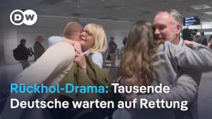 Erste Reisende aus dem Nahen Osten nach Deutschland zurückgekehrt