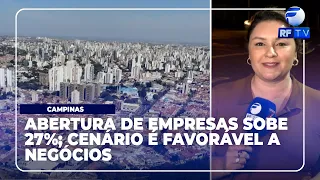 RF News - With an increase in new business openings, Campinas has a favorable business climate