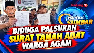 SUSPECTED OF FORGING AGAM RESIDENTS' CUSTOMARY LAND DEEDS