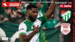 Bursaspor - Pendikspor | 11. Hafta Maç ÖZETİ | Trendyol 1. Lig - 2026/27