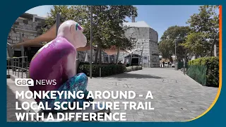 Monkeying around - a local sculpture trail with a difference