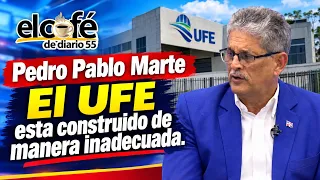 Regional Education Director Pedro Pablo Marte discusses the situation of the UFE in Santiago.
