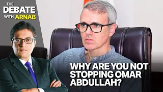 FOREIGN MEDDLING IN J&K? Arnab Corners BJP Over Omar Abdullah's Meeting With US Envoy