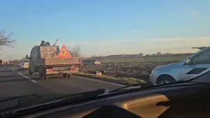 Saobraćajna nezgoda na putu između Bačinaca i Kukujevaca