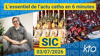 #FraternitéSaintPieX #FindeVie #SoeurAlessandraSmerilli || #SIC du 3 juillet 2026