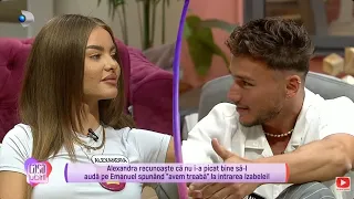 Casa iubirii - Alexandra, bothered by Emanuel's closeness to Izabela? "It didn't sit well with me!"