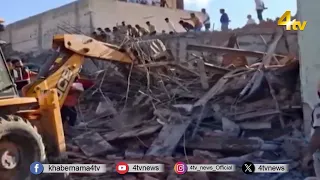 Under Construction Building Collapses In Ambala, At least 4 Killed And 13 Rescued | 4tv News