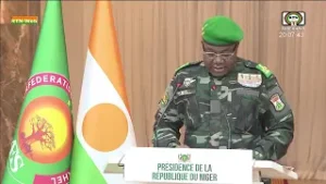 Message à la Nation du Président Tiani à l’occasion du 2e anniversaire du CNSP, diffusé sur la RTN.