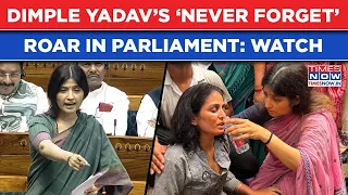 Dimple Yadav Roars For Students In Lok Sabha: Watch SP MP Speak After Akhilesh's Viral Sansad Moment
