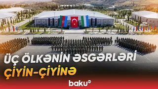 The readiness of armies united on the same field was tested - Baku TV