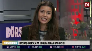 Nasdaq nådde rekordnivåer - oljan sjunker under 100 dollar