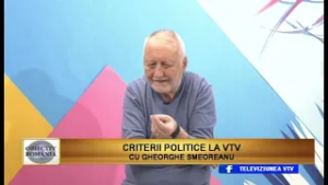 19.02.2026 - CRITERII POLITICE LA VTV CU GHEORGHE SMEOREANU - PARTEA 2 INVITAT: REMUS GRIGORESCU