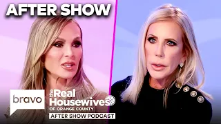 Vicki On Tamra Sharing Her Health News: "Gossip Queen" | RHOC After Show (S20 E13) Pt 2 | Bravo