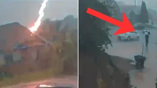 Close-call lightning strike sends Pleasant Grove resident scurrying