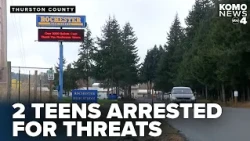 Two teens arrested over threats that canceled Thurston County football games