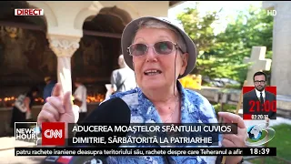 Bringing of the Relics of Saint Demetrius celebrated at the Patriarchal Cathedral