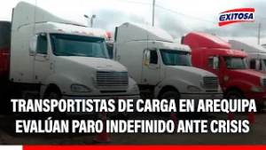 ?? Transportistas de carga en Arequipa evalúan paro indefinido ante crisis de combustible